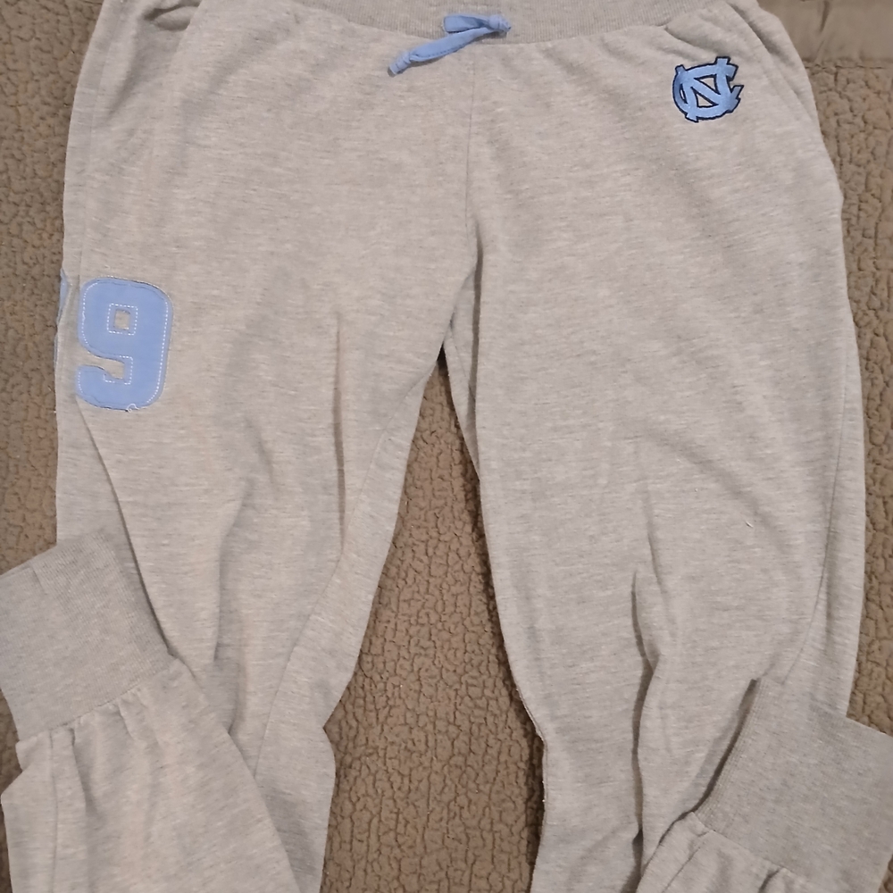Colosseum Gray and Blue Sweatpants Joggers with Relaxed Fit